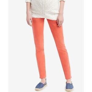 Jessica Simpson Women's Maternity Jeans Orange Stretch Size Small NWT
